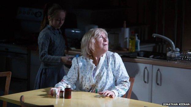 Eileen O'Brien as Maggie in Hope Place at Liverpool Everyman