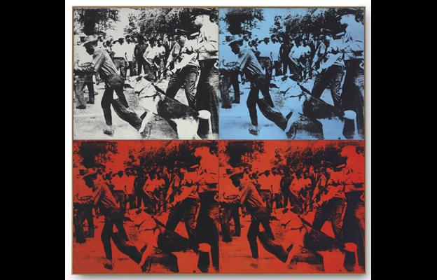 Warhol's Race Riot, 1964