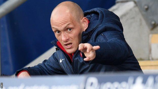 Hamilton player-manager Alex Neil