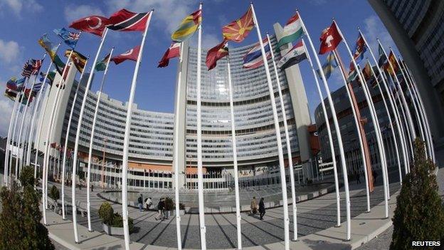 United Nations headquarters in Vienna (14 May 2104)