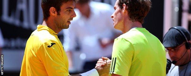 Marcel Granollers and Andy Murray