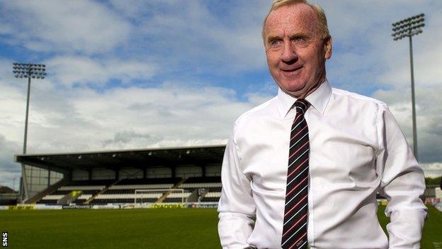 New St Mirren manager Tommy Craig