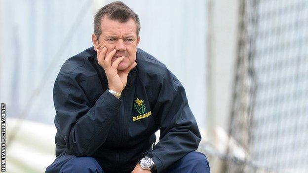 Glamorgan coach Toby Radford