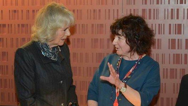 Jane Garvey and Duchess of Cornwall