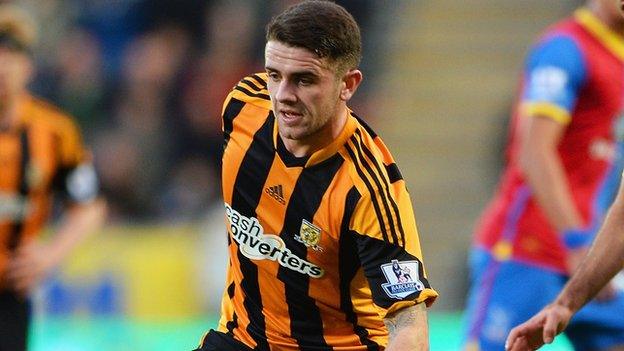 Hull City midfielder Robbie Brady