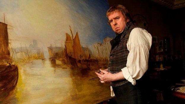 Timothy Spall as JMW Turner