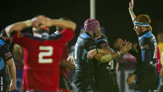 Glasgow host Munster for a place in the Pro12 final