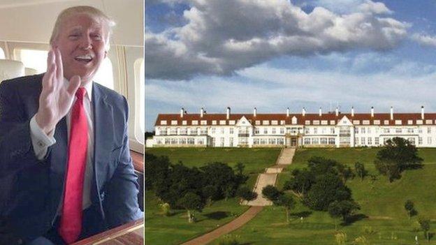 Donald Trump and Turnberry