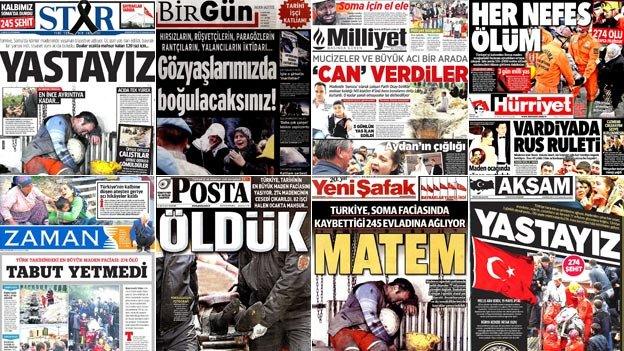 Compilations of Turkish front pages