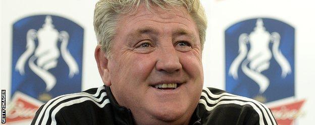 Hull City boss Steve Bruce