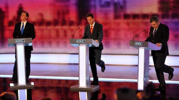 2010 leader debates