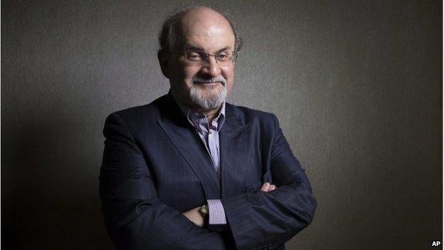 Author Salman Rushdie