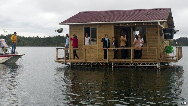 Floating house