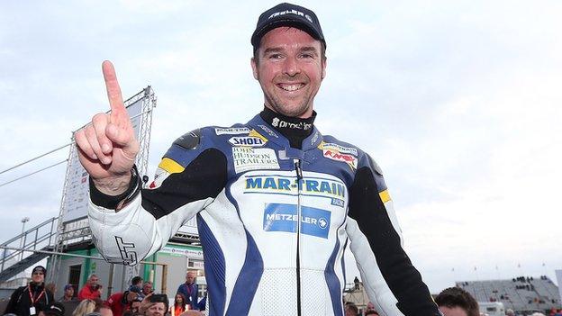 Alastair Seeley brought his haul of North West 200 career wins up to 12