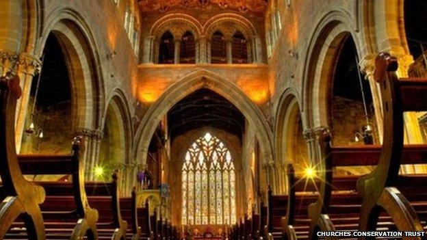 St Mary's church, Shrewsbury