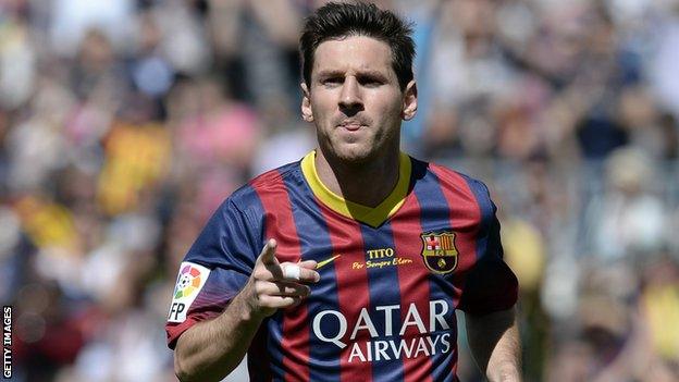 Barcelona announce Lionel Messi has agreed a new contract