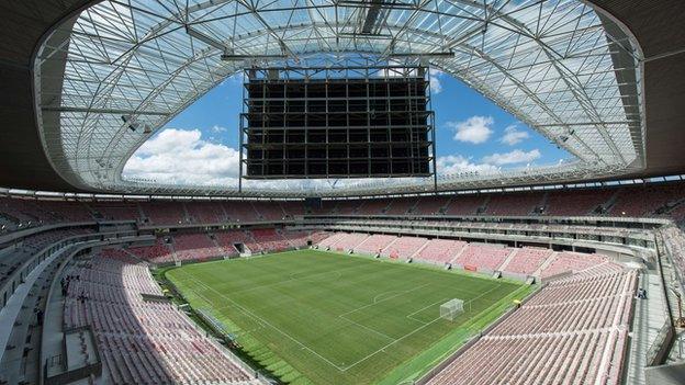 Arena Pernambuco in Recife, Brazil