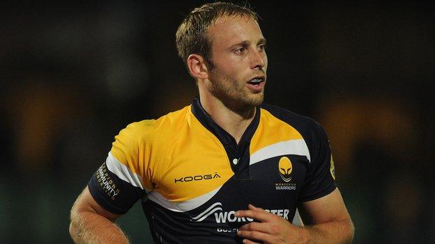 Worcester Warriors full-back Chris Pennell