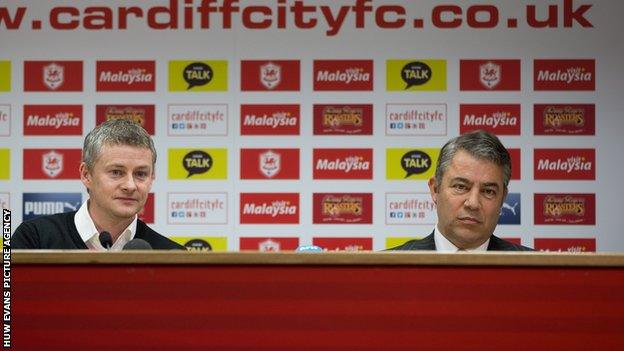 Ole Gunnar Solskjaer and Mehmet Dalman