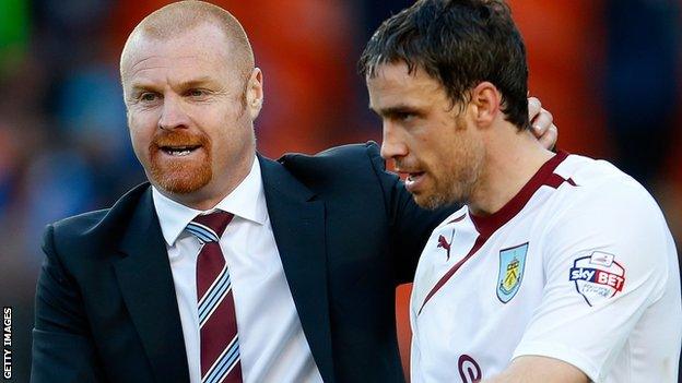 Sean Dyche and Michael Duff