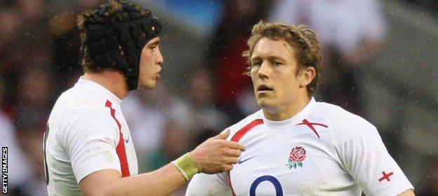 Danny Cipriani and Jonny Wilkinson