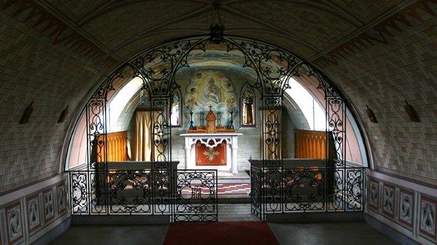 Inside the Italian Chapel