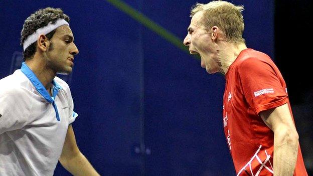 Mohamed Elshorbagy and Nick Matthew