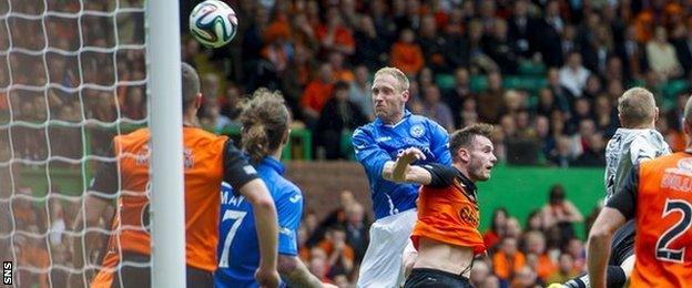 Steven Anderson scores for St Johnstone