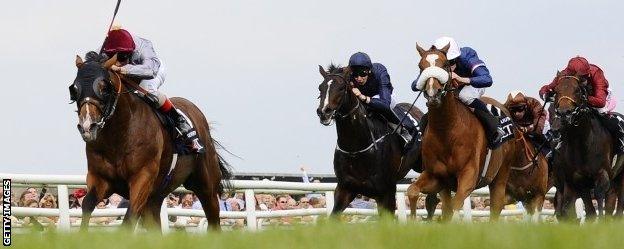 Olympic Glory leads the field at Newbury