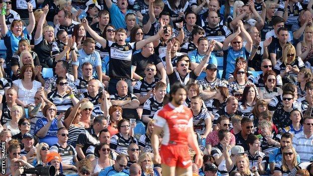 Hull KC fans at Magic Weekend