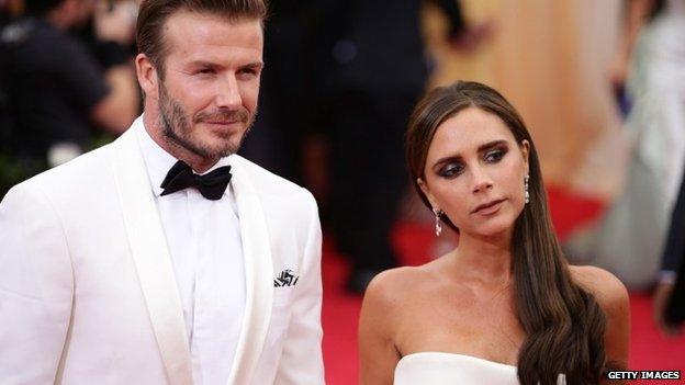 David and Victoria Beckham