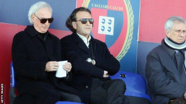 Leeds owner Massimo Cellino is hoping to sell Cagliari this week