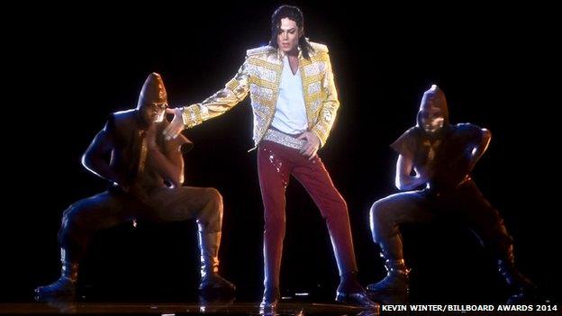 Michael Jackson hologram at Billboard Music Awards