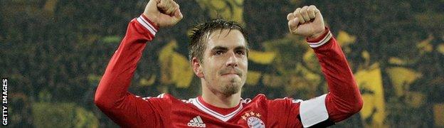 Bayern Munich captain Philipp Lahm