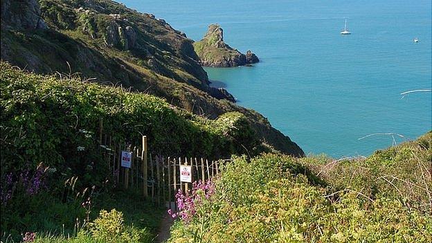 Pathway to Petit Port Bay