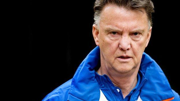 Manchester United manager Louis Van Gaal