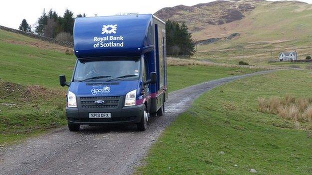 RBS mobile van