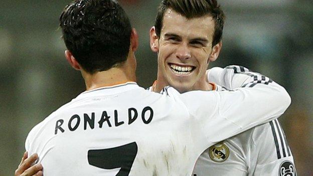 Cristiano Ronaldo and Gareth Bale