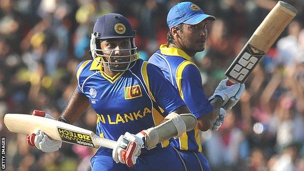 Mahela Jayawardene and Kumar Sangakkara