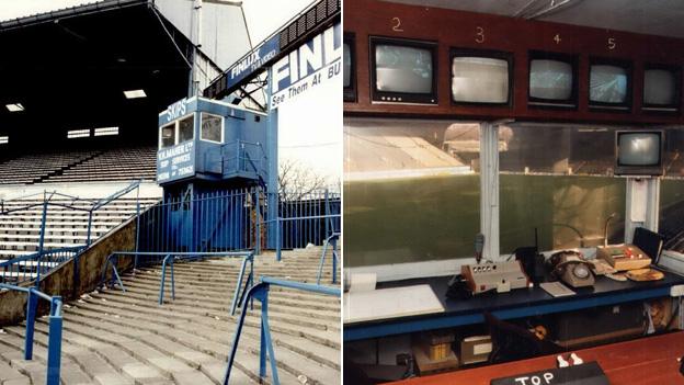 Police Box at Hillsborough in 1989