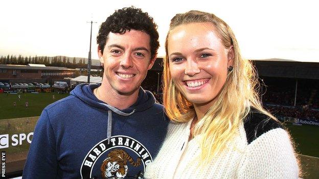 Rory McIlroy and Caroline Wozniacki