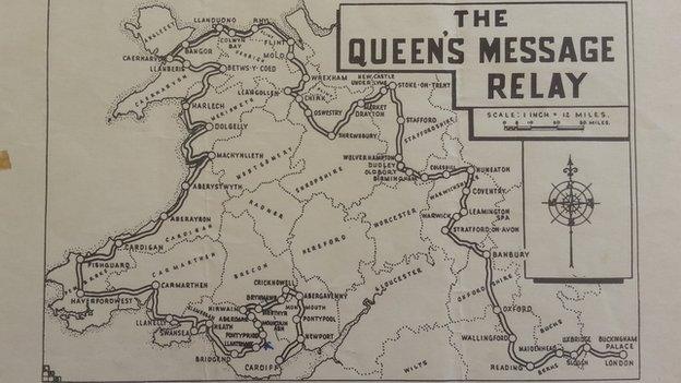 Relay route from 1958