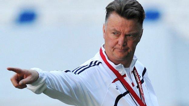 New Manchester United manager Louis van Gaal