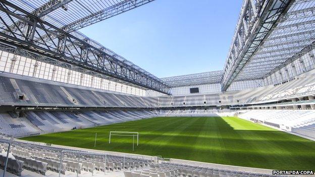 Stadium Joaquim Americo (Arena da Baixada), Curitiba, Brazil