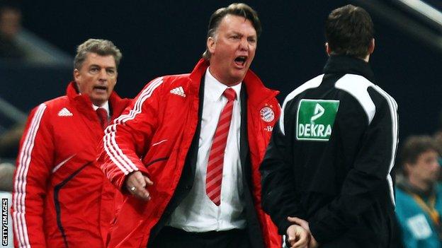 New Manchester United manager Louis van Gaal