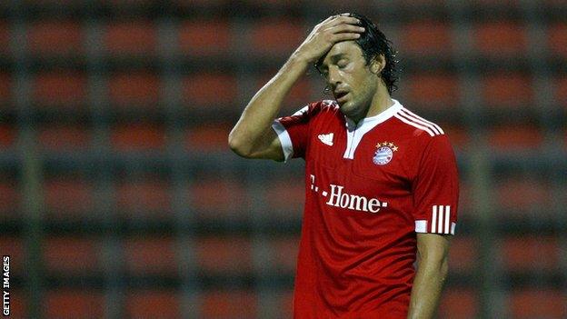 Ex-Bayern Munich striker Luca Toni