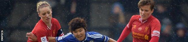 FA Women"s Super League - Chelsea Ladies v Liverpool Ladies