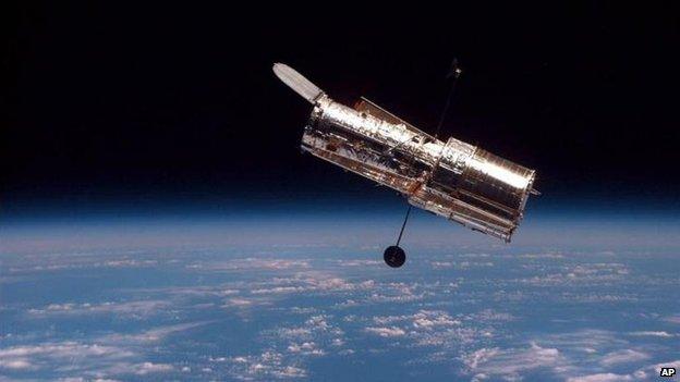 File photo: The Hubble Space Telescope 19 February 1997