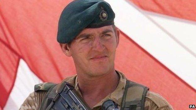 Royal Marine Sergeant Alexander Wayne Blackman