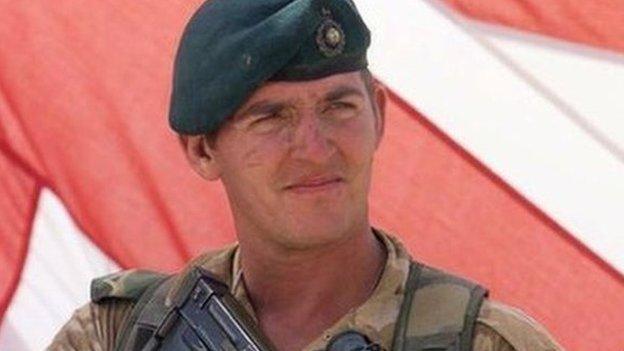 Royal Marine Sergeant Alexander Wayne Blackman